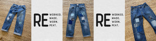 reworked remade and reworn upcycled denim