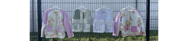 The Well Worn patchwork jackets