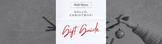 gift guide sign with Christmas tree