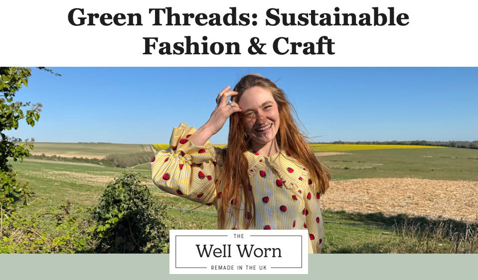 Secondhand September: Sashiko Workshop & Green Week with The Well Worn