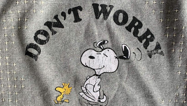 The Well Worn don't worry snoopy