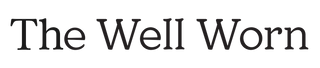 Text 'The Well Worn' in black on a white background