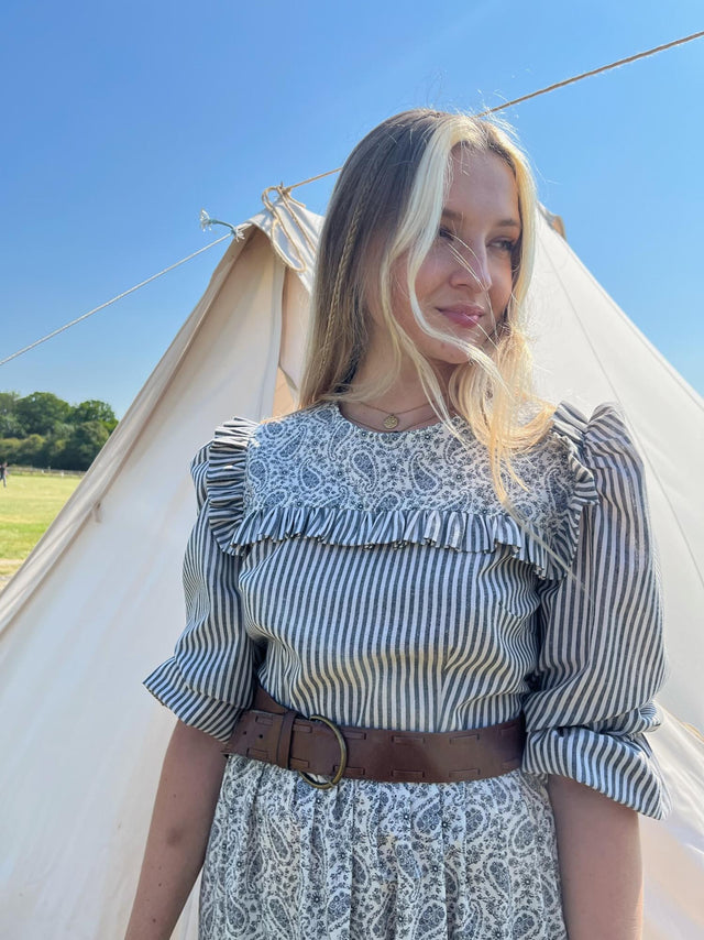 The Well Worn festival dress glamping