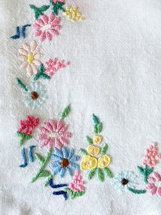 floral embroidery