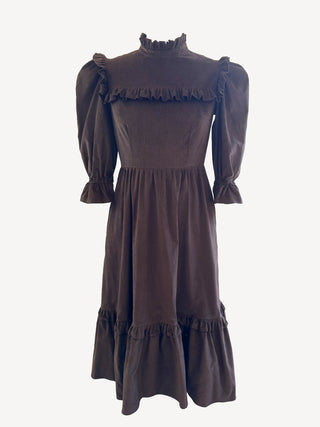 cord dress on mannequin