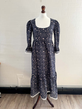 The Lily Dress – Stars & Moons. ONLY 1 MADE