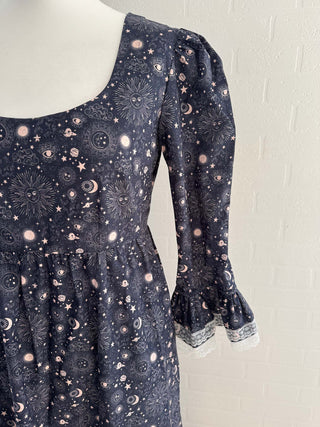 The Lily Dress – Stars & Moons. ONLY 1 MADE