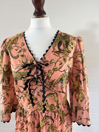 The Sadie Dress Jungle Print