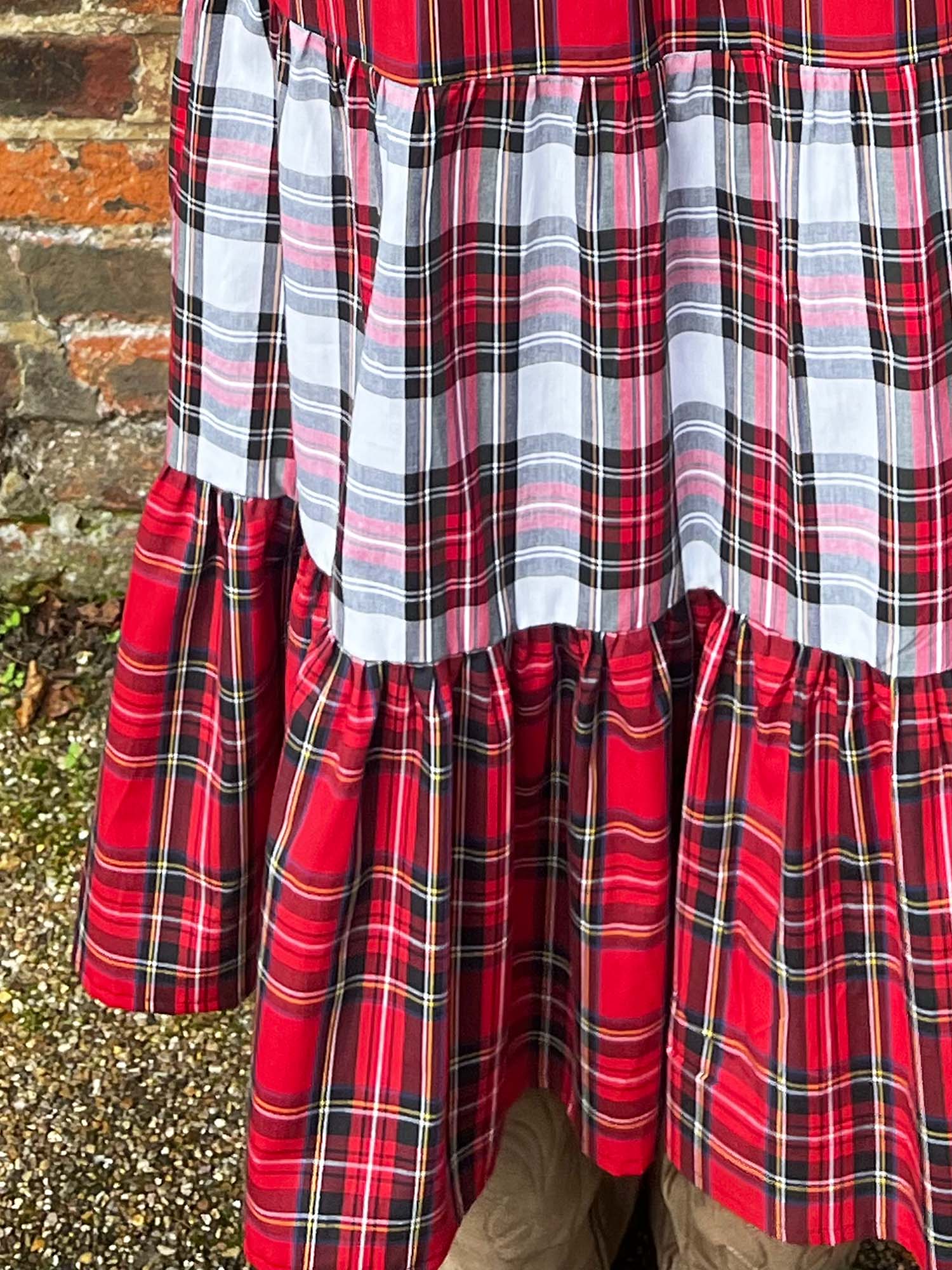 Tartan Check Romana Skirt
