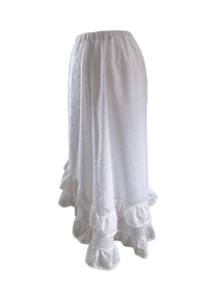 The Florence Skirt – Cotton Broderie