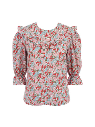 The Trixie Ruffle Top – Arden Floral