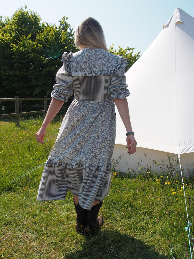 paisley festival dress