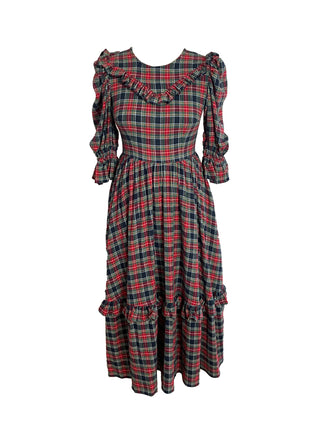 The Trixie Dress Christmas Tartan
