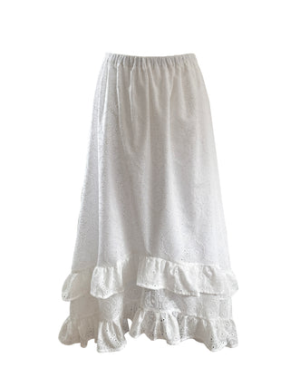 The Florence Skirt – Cotton Broderie