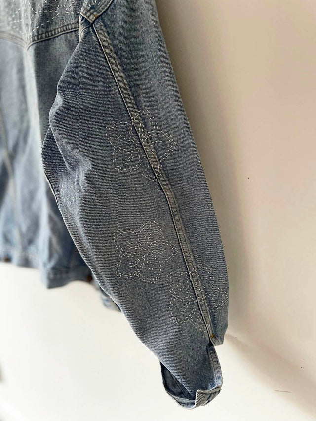 The Well Worn reworked-stitched-jacket-on-hanger-sleeve